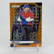 2024 Marv Levy Orange Lazer Prizm #34, HC, Bills, NFL, HoF