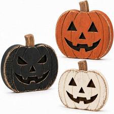 Halloween Pumpkin Table Decor Indoor, Halloween Decorations for Home