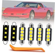 12pcs Interior LED Lights Bulb Kit for Chevy Corvette C4 1984 1985 1986 1987 