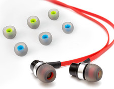 60PCS Silicone Earbud Tips - Replacement Earbud Pieces for Perfect Fit S Size