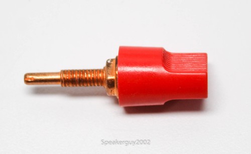 Vintage JBL Twist-Lock Red Speaker Terminal -- CN1
