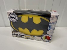 BATMAN money box coin bank DC Comics New in box Logo image with lollies