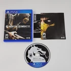Mortal Kombat X PlayStation 4 PS4 Complete CIB w/ Inserts Fighting Game Tested