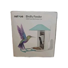 netvue  Birdfy Smart Bird Feeder w/ 1080P Camera + Solar Panel | Outdoor 