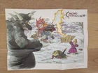 Chrono Trigger Map / Poster – Original SNES Insert – Authentic Nintendo Vintage