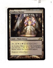 MTG SkeenAB Godless Shrine FOIL from Gatecrash. NM.