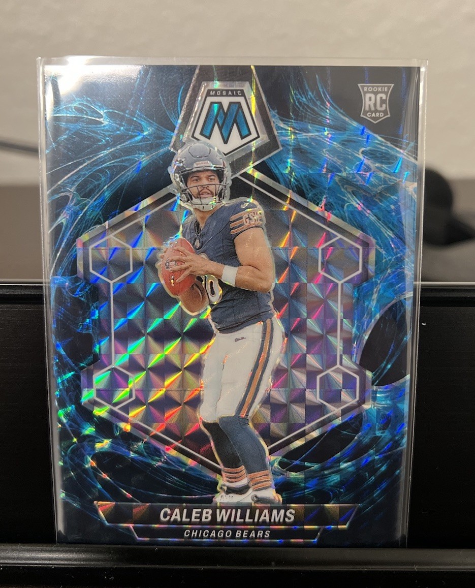 2024 Panini Mosaic - Rookies Genesis Mosaic Prizm #301 Caleb Williams (RC)