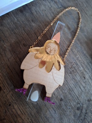 Lou Clarke Dekoration Ei Tropfen Ostern Weihnachtsschmuck 2022 6/6 UK Designer