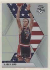 2019-20 Panini Mosaic USA Basketball Silver Prizm Larry Bird #254 HOF 4xw