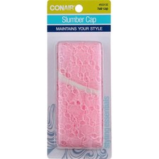 3 Pack Conair Slumber Cap Hair Cap, Pink