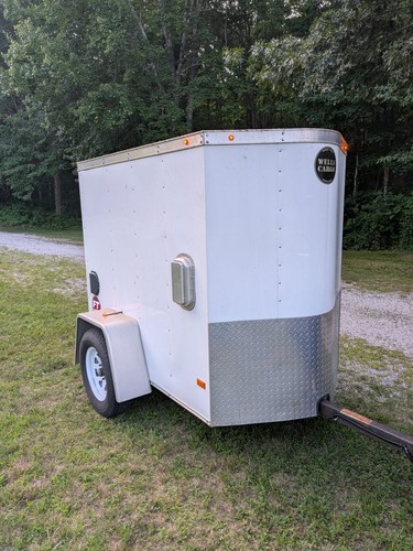 4x6 Wells Cargo Box Trailer for sale
