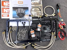 NOS BIGSHOT NITROUS PLATE KIT-SNIPER EFI FABRICATED RACE SERIES-LS