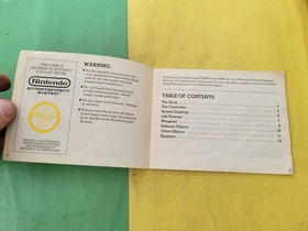 Athena - Nintendo NES - Instruction Manual Booklet Only