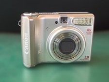 Canon PowerShot A530, box included, AA battery operated