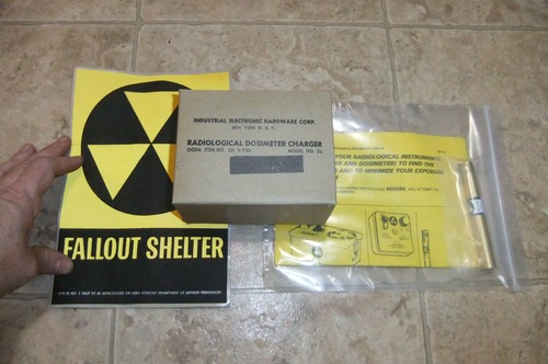 New In Box!! CDV-750 Civil Defence Surplus High Range Dosimeter w/ Extras!!