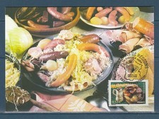 carte 1er jour portrait région France vivre choucroute 67 Krautergersheim 2005