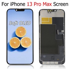 6.7  Soft OLED For iPhone 13 Pro Max LCD Display Touch Screen Replacement Parts