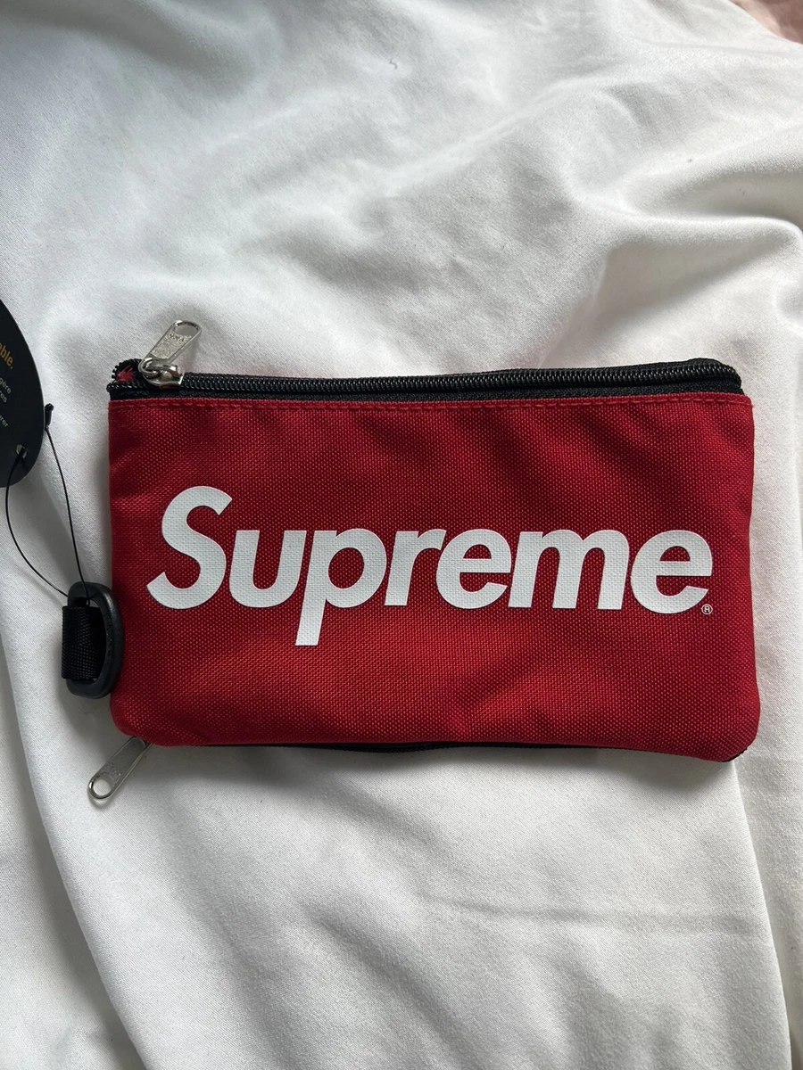 red supreme wallet