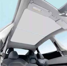 Tesla Model Y Sunshade Roof Window Insulation Heat Blocking Shades Black