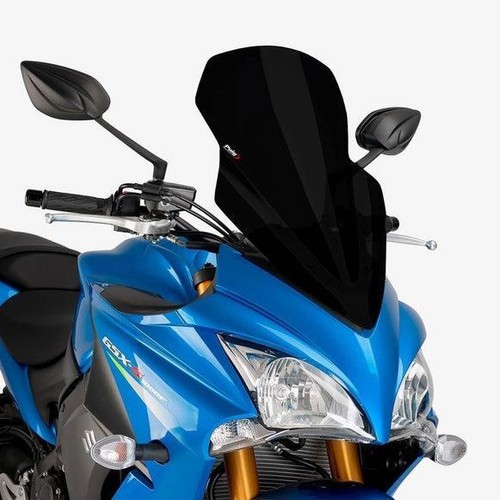Pantalla Touring Puig Parabrisas Negro Opaco Suzuki GSX-S 1000 FA 2015 - 2021 - Imagen 2 de 5