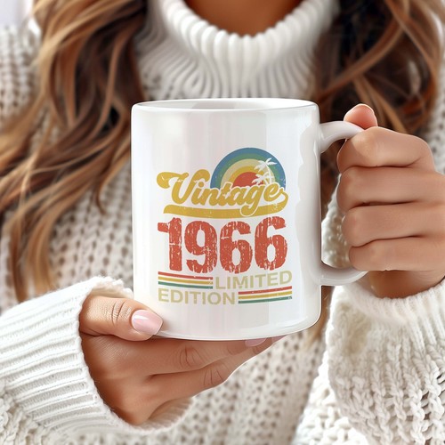 Vintage - 1966 - Limited Edition - Birthday Anniversary Year Mug - Picture 2 of 4