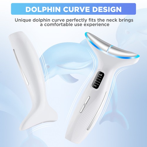 Face Massager Electric Facial Neck Face Wrinkle Removal Beauty Device Anti-Aging - Picture 9 of 20