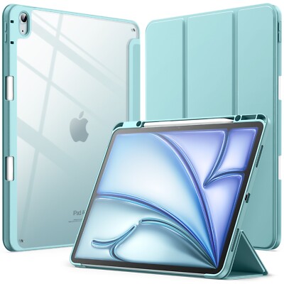 JETech Case for iPad Air 13-Inch M2 (2024) with Pencil Holder, Auto Wake/Sleep