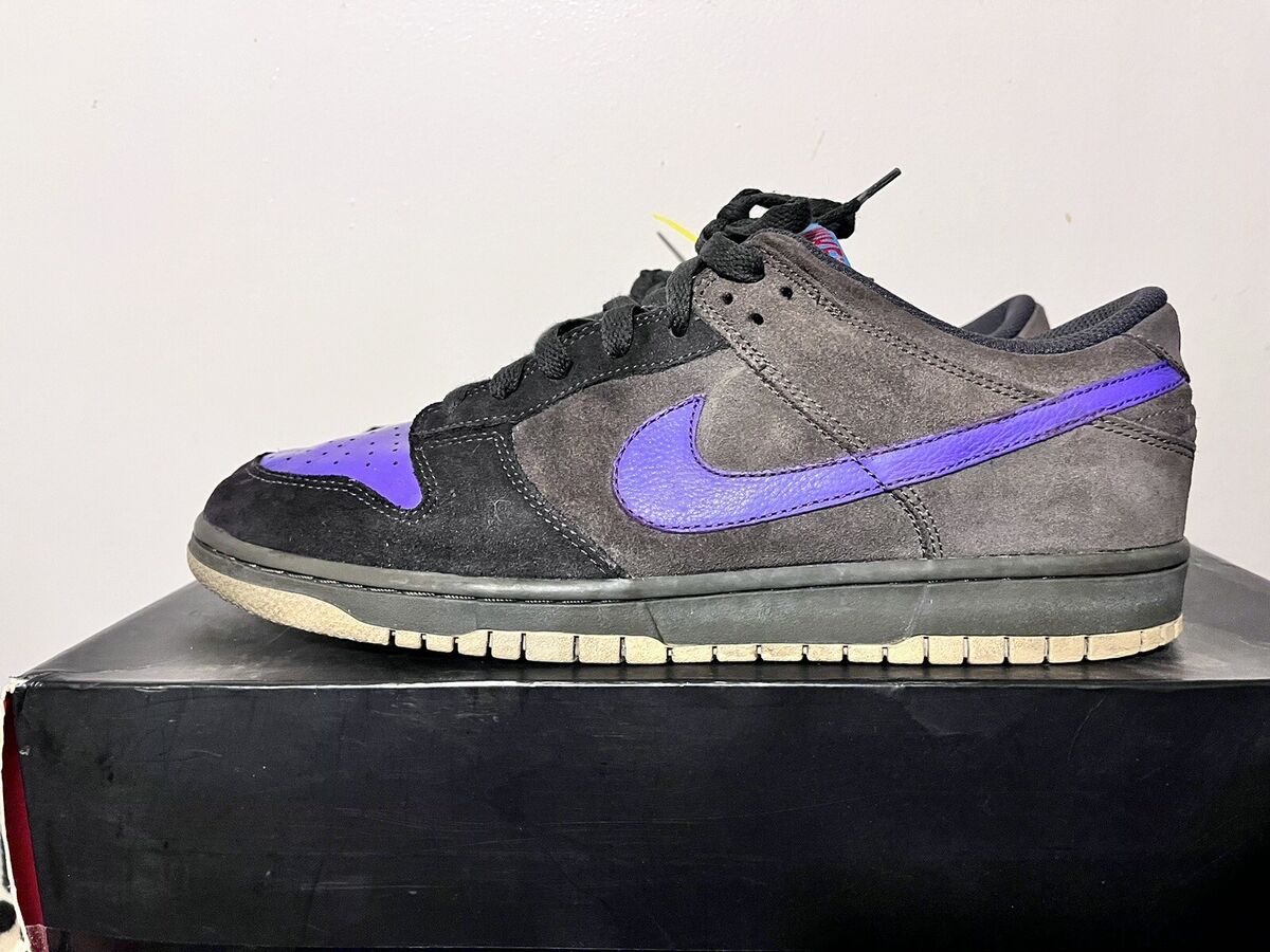 2007 Men's Nike Dunk CL Low Newsprint Varsity Purple 2007 Men's Nike Dunk CL Low Newsprint Varsity Purple