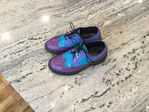 turquoise doc martens