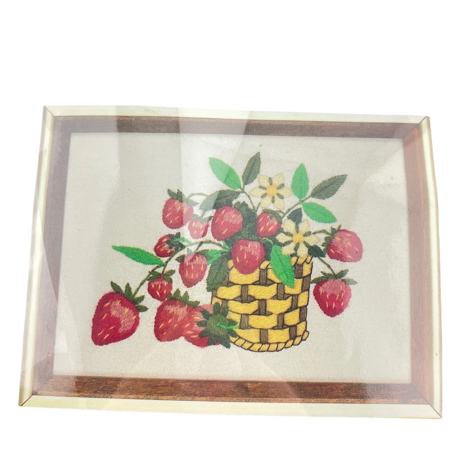 Kit Cesta de Fresas Frescas Paragon Stitchery 2422 5" X 7" Foto 2 de 4