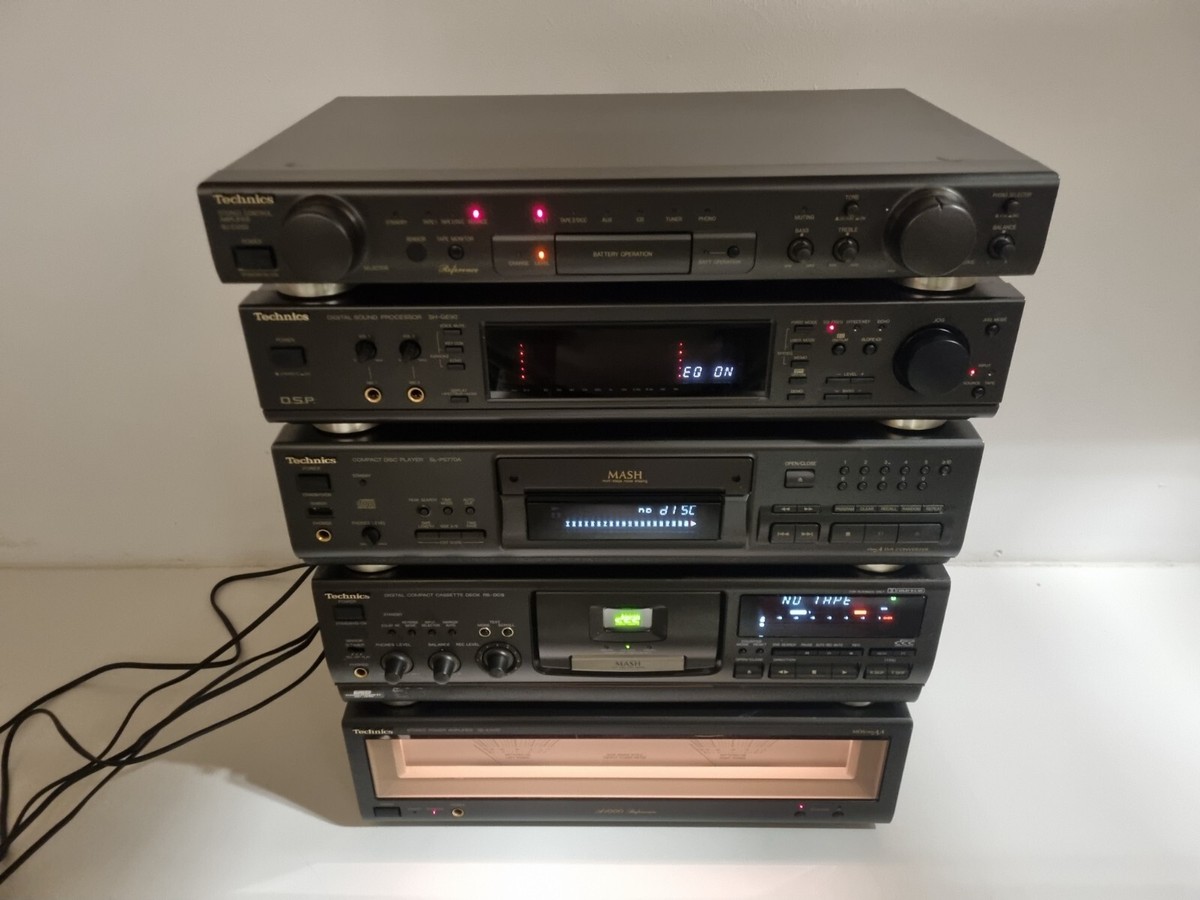 Technics SU-C1000 pre amp-SH-GE90-SL-PS770A cdp - RS-dc8