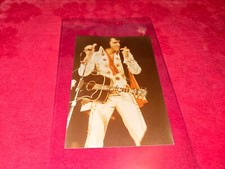 VINTAGE ELVIS PRESLEY COLOR SNAPSHOT PHOTO ELVIS IN  CONCERT