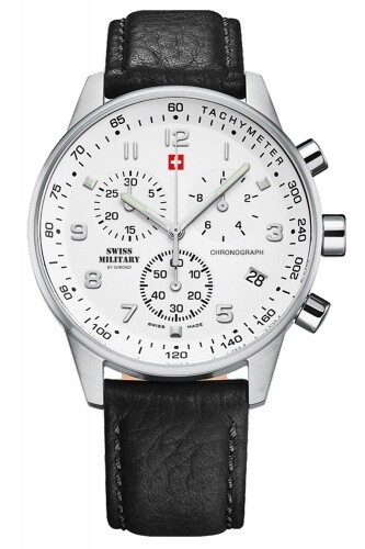 Swiss Military by Chrono SM34012.06 Herrenuhr Chronograph mit Echtlederarmband 5