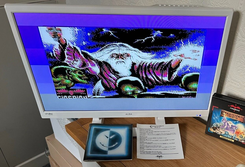 Enlightenment Druid II Commodore 64 Cassette - Working -🕹️Retro Gift Idea🕹️
