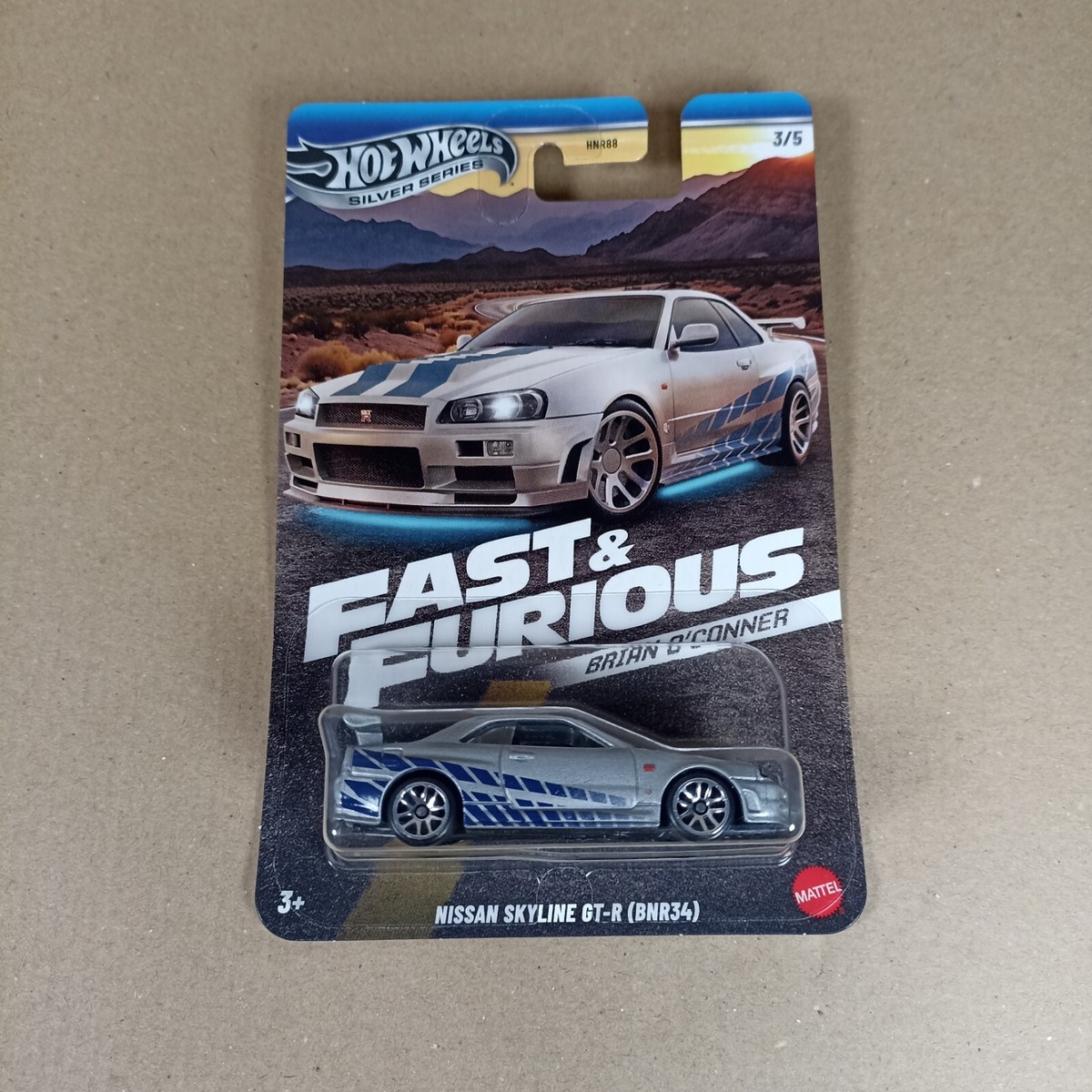 Hot Wheels Fast And Furious Brian O'Conner New Full Set - Supra