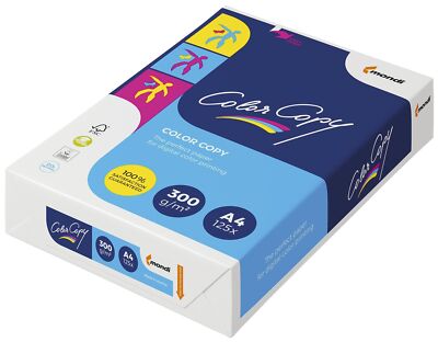Mondi 88008654 ColorCopy  - A4, 300 g/qm, weiß, 125 Blatt