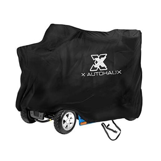 3 or 4 Wheel Mobility Scooter Cover Waterproof Sun Rain 72x30x62 inch Black