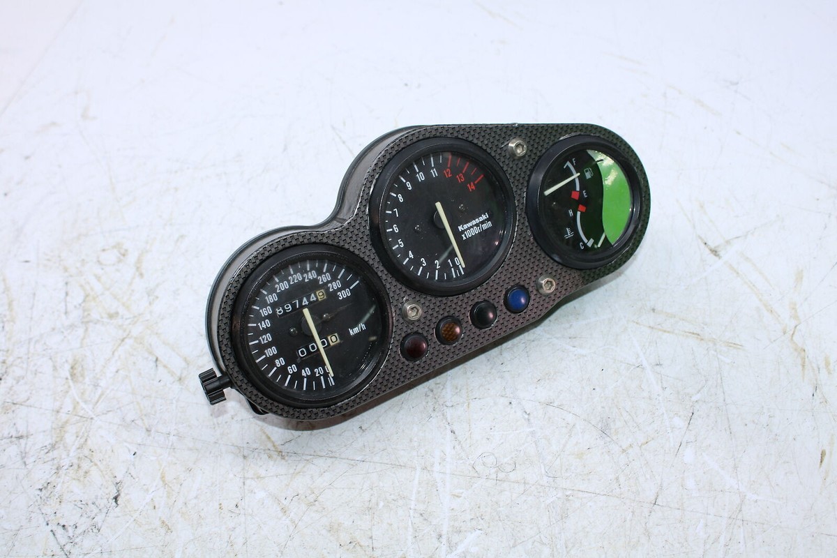 1996 Kawasaki Ninja ZX9R ZX900B SPEEDOMETER GAUGES DISPLAY 1996 Kawasaki Ninja ZX9R ZX900B SPEEDOMETER GAUGES DISPLAY