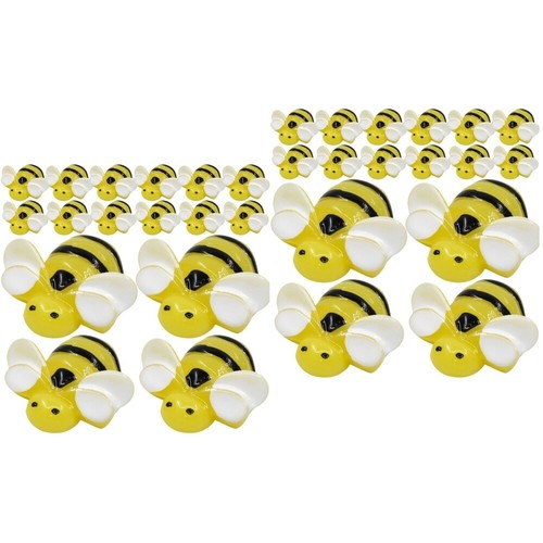 2-pak Etui na telefon komórkowy Nakrycie głowy Flatback Charms Diy Bee Decor