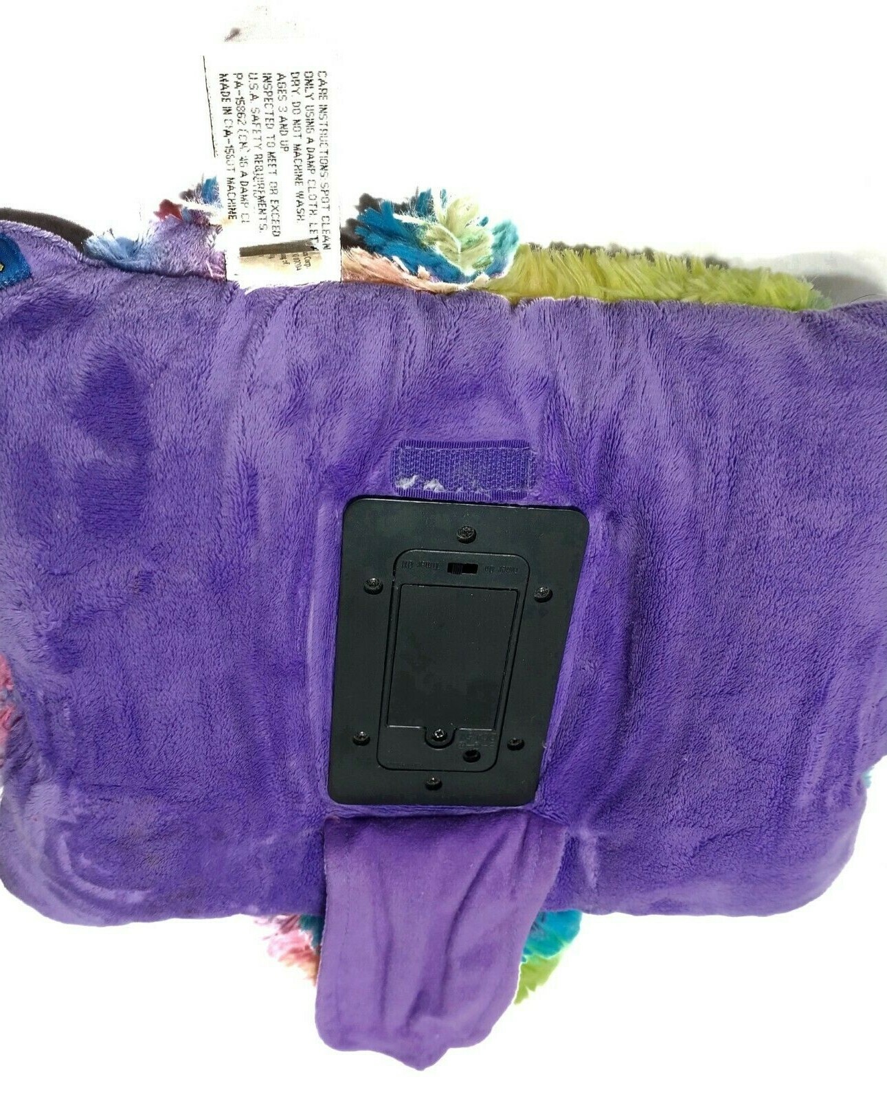 My Pillow Pets Dream Lites Rainbow Peace Bear Pets Night Light Stars