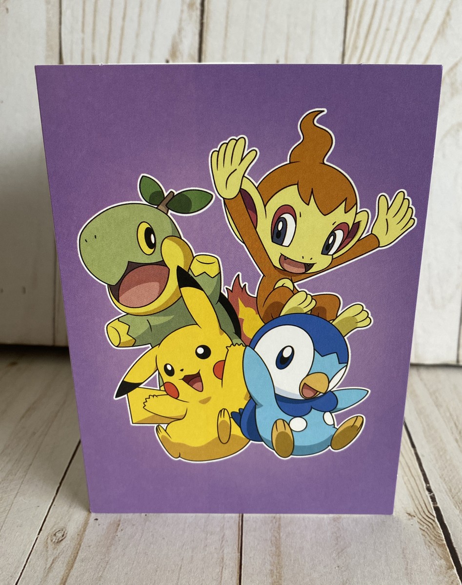 pokemon greeting cards Pikachu Greeting Card Set (6 Birthday, 2 Thank You & 4 Blank Cards with Envelopes)