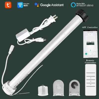 WiFi Mini Motorize Roller Blinds Motor 25mm Shutter Shade Engine Tubular Voice