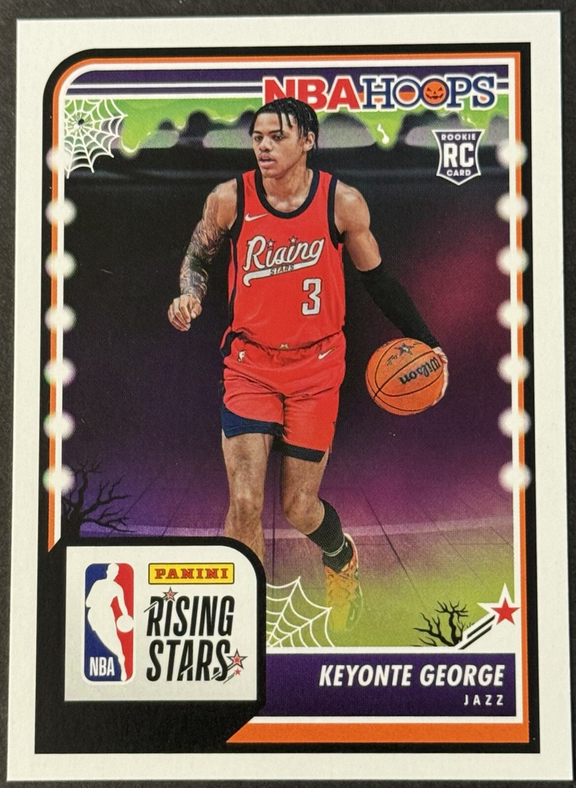Keyonte George 2023-24 Panini Haunted Hoops #283 Rising Stars Rookie
