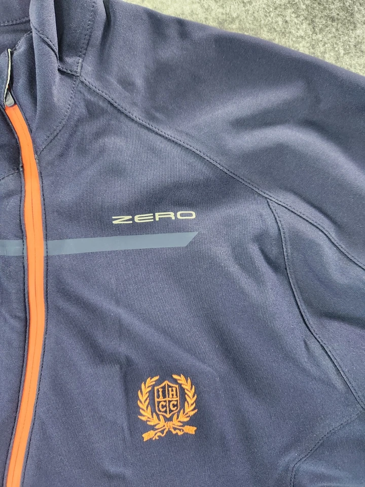 Zero Restriction Men XL Blue Long Sleeve Halt Gore tex Pullover 1/4 Zip #R103 - Image 3 of 4