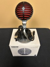 Shure MV5-B Digital Condenser Mic Black w/Red Foam 