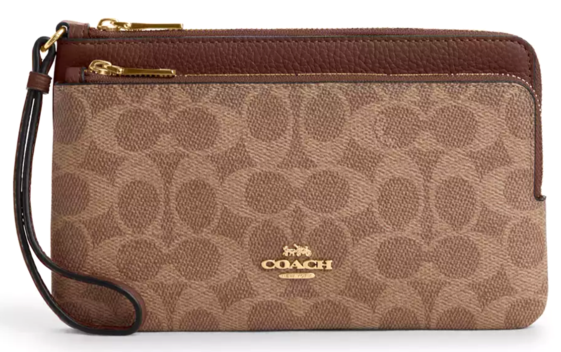 COACH＊ ウエストバッグ レザー シグネチャーブラウン COACH コーチ シグネチャー ウエストバッグ ボディバッグ ブラウン