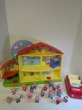 Peppa Pig Playtime To Nighttime House With Car And Characters