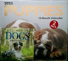 2023 'PUPPIES'   'DOGS' Wall Calendars   LAST ONE 