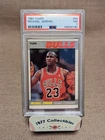 🔥🔥MICHAEL JORDAN 1987 FLEER 2ND YEAR CARD #59 CHICAGO BULLS PSA 7 NEW SLAB🔥🔥
