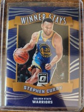 2023-24 Donruss Optic Stephen Curry Winner Stays #16 Golden State Warriors
